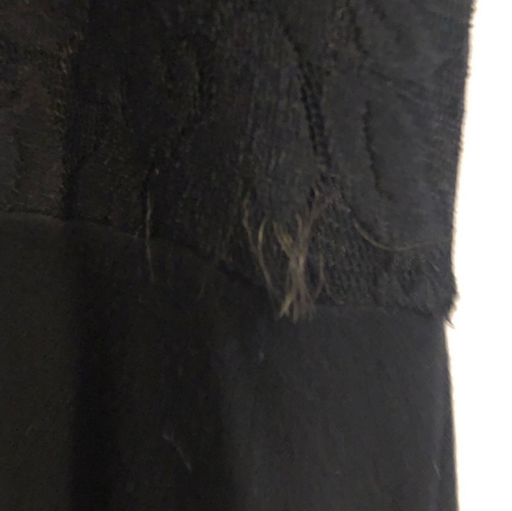 torrid | Black Short Sleeve Lace Illusion Skatet Dress - Picture 5 of 5